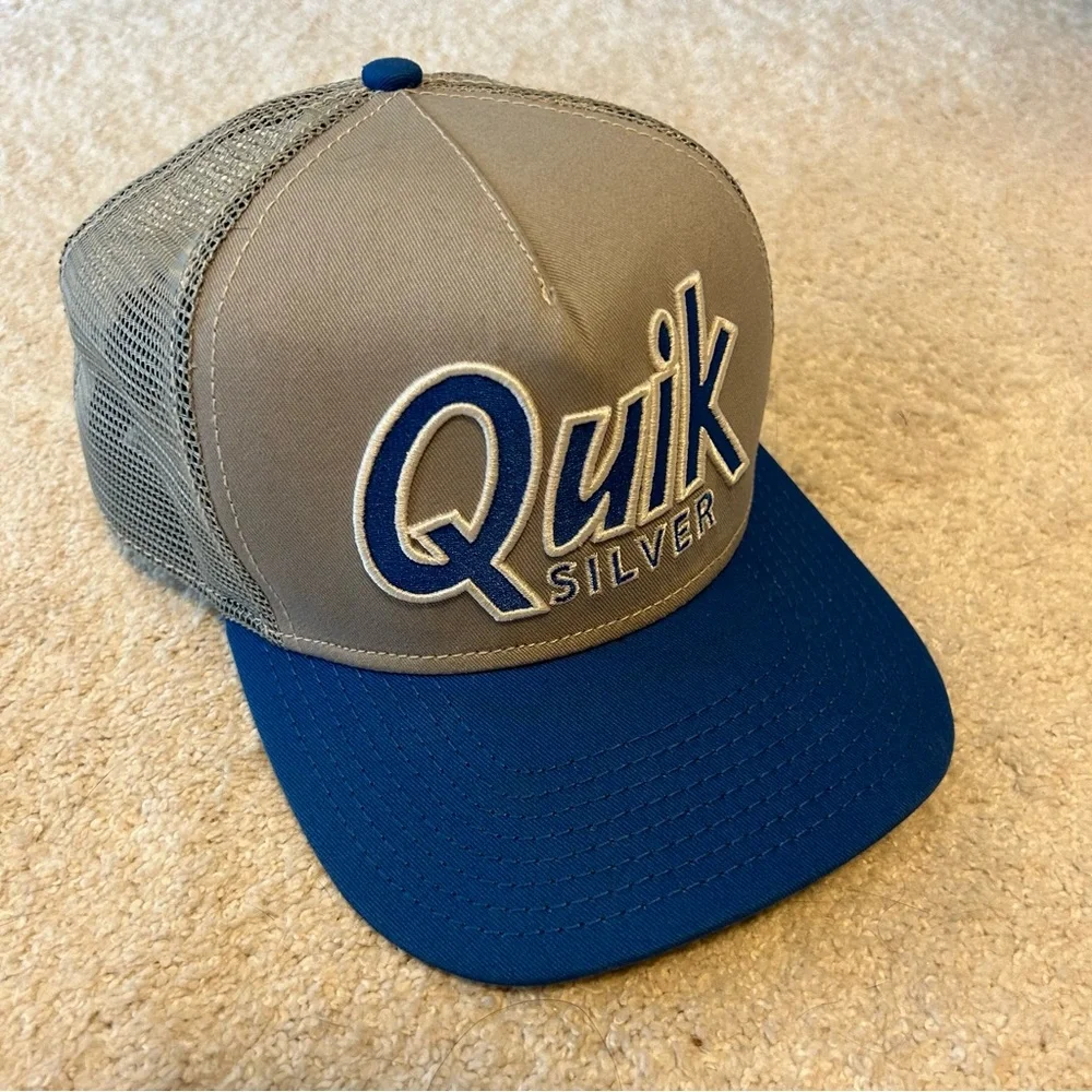 Mens Quiksilver New Era Mesh SnapBack Trucker Hat - Picture 13 of 14